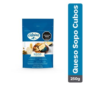 Queso sopo cubo alpina 250g