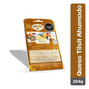 Queso alpina tilsit ahumado 204g