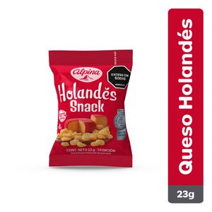 Snack alpina queso deshidratado holand 23g