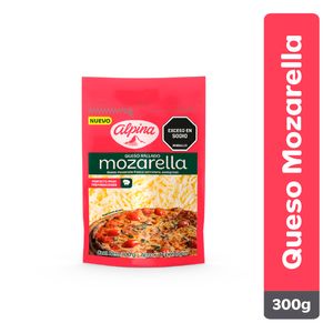 Queso alpina rallado mozarella fresco 300g