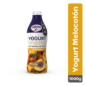 Yogur alpina melocoton 1000 g