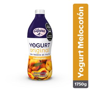 Yogur alpina melocoton 1750 g