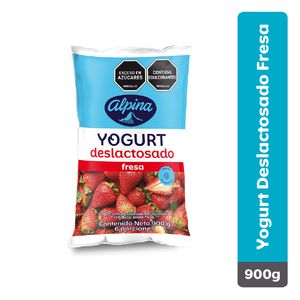 Yogur alpina fresa bsa 900 g