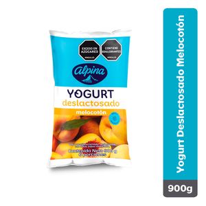 Yogur alpina melocoton bsa 900 g