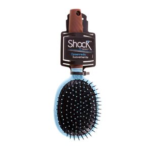 Cepillo de cabello SHOCK ovalado en madera (1 und)