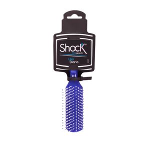 Cepillo de cabello SHOCK plástico tipo esqueleto (1 und)