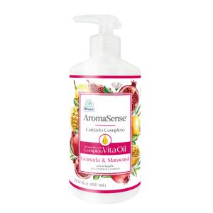 Jabón líquido AROMASENSE granada y maracuyá (400 ml)