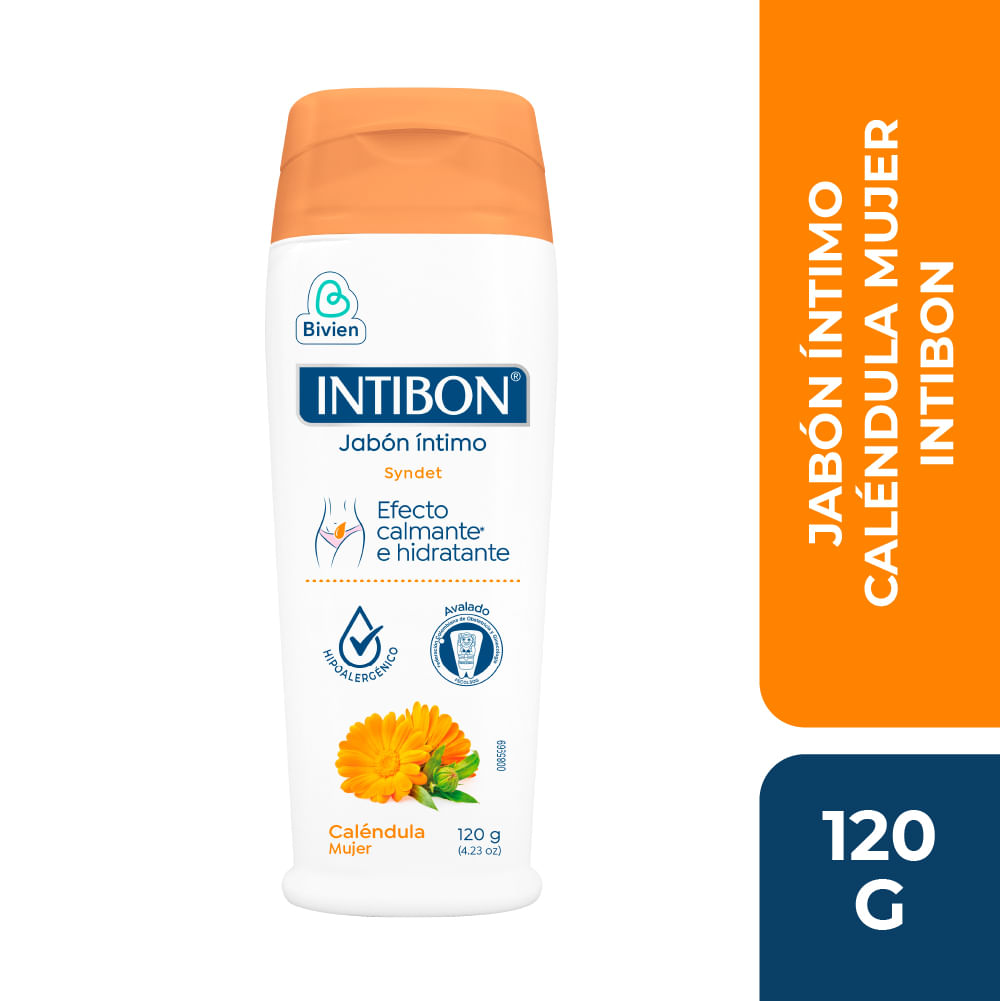 Imagen de Jabón Íntimo Intibon Mujer Caléndula 120 G JAB INTIMO INTIBON MUJER CALEND 120g