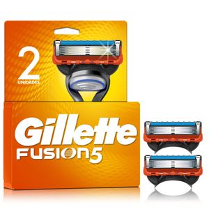 Repuesto cuchilla de afeitar FUSION Gillette 5 (2 und)