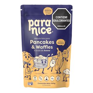 Mezcla PARANICE Pancakes Waffles Base Avena Banano (300 gr)