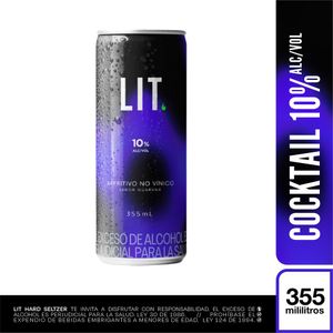 Coctel LIT azul (355 ml)