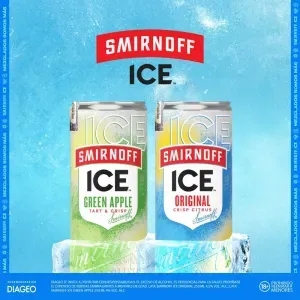 Coctel SMIRNOFF ice green apple 4pack lata (1000 ml)