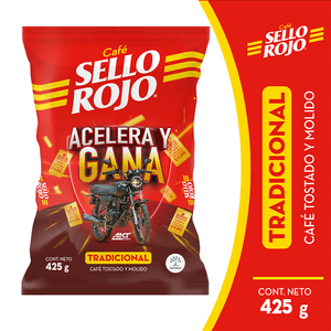 Café sello rojo tradicional molido x425g