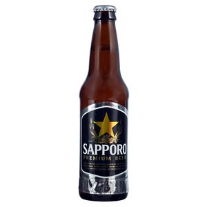 Cerveza SAPPORO premium (355 ml)