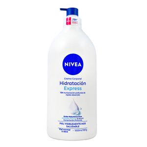Crema corporal NIVEA hidratacion express (1000 ml)