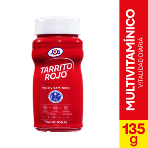 Tarrito Rojo Jgb Tradicional 135 G
