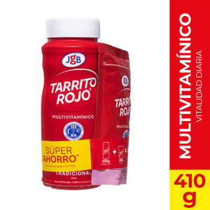 Tarrito Rojo Jgb Tradicional 330 G + Fresa 80 G