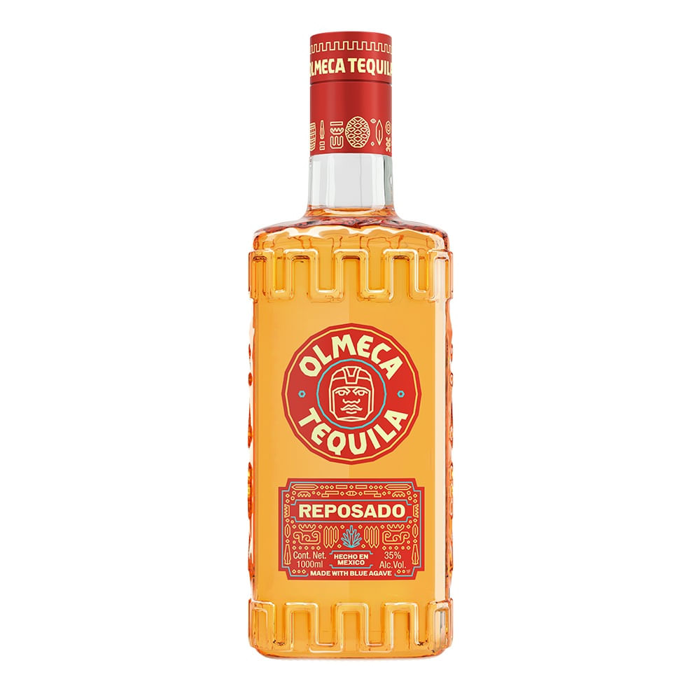 Imagen de Tequila Olmeca Reposado 1 Lt TEQUILA OLMECA REPOSADO 1L