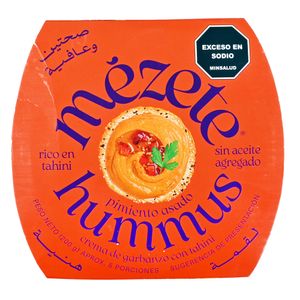 Crema Garbanzo Pimiento Asado Hummus Mezete 215 gr