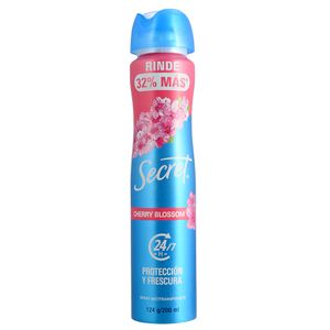 Desodorante SECRET Cherry Blossom (124 gr)