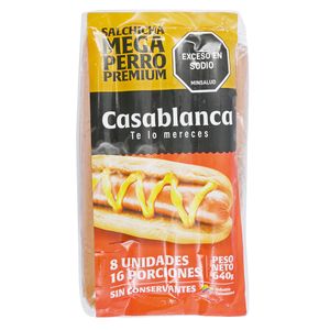 Salchicha CASA BLANCA perro premium (640 gr)