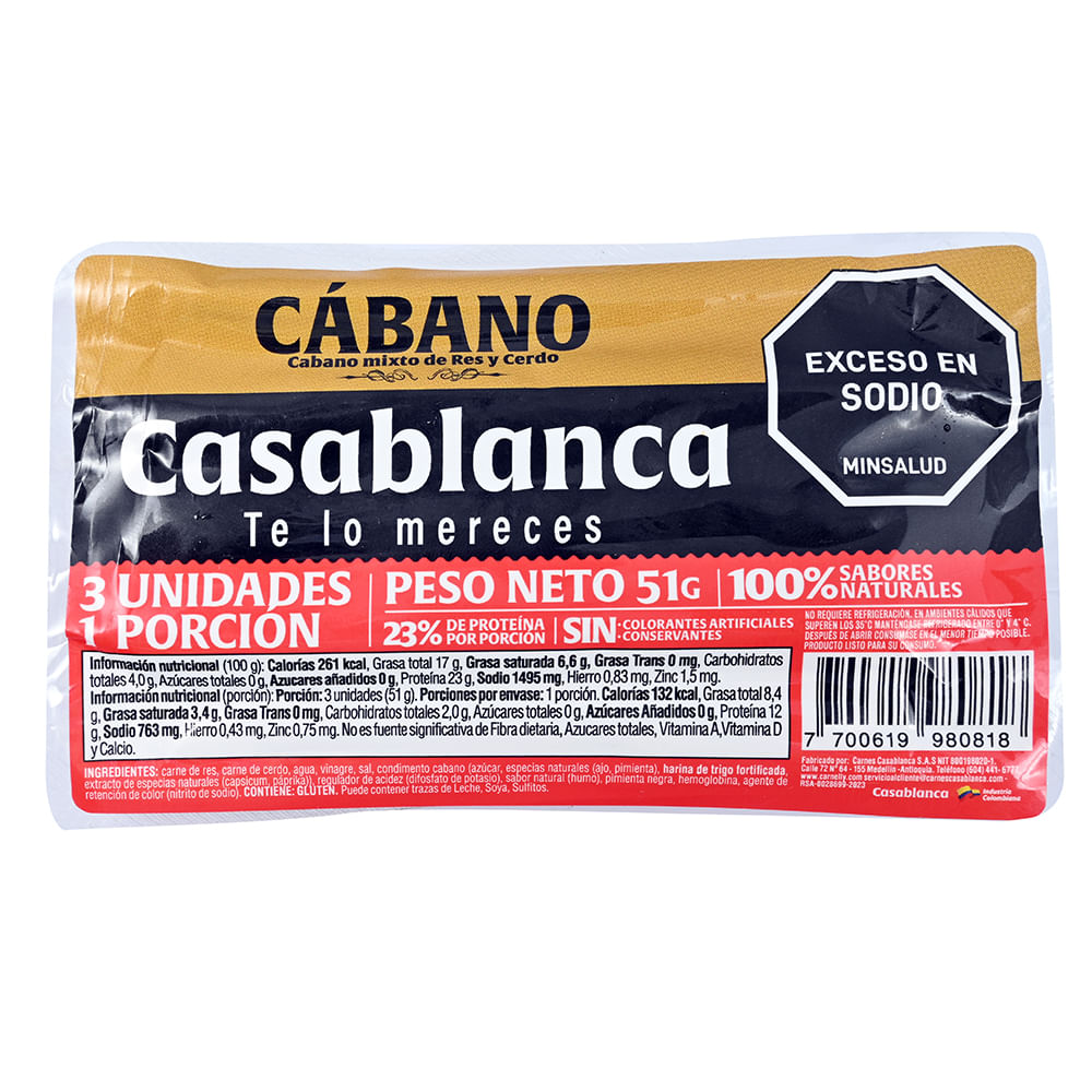 Imagen de CABANO CASABLANCA 51G