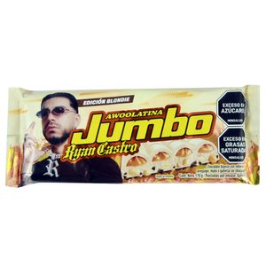 Chocolatina JUMBO Blanca Ryan Castro (170 gr)