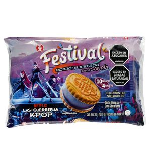 Galletas Festival FESTIVAL Relleno De Crema Sabor A Sandia (360 gr)