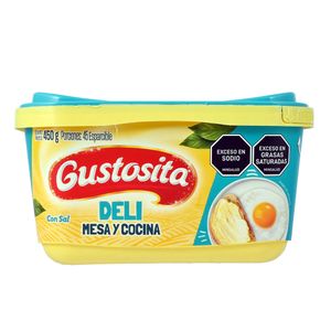 Margarina Gustosita Deli con Sal 450 G
