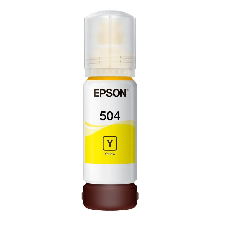Imagen de Botella de Tinta Epson Amarillo 70 Ml T504420-AL Botella de Tinta  EPSON T504420-AL Amarillo 70ml