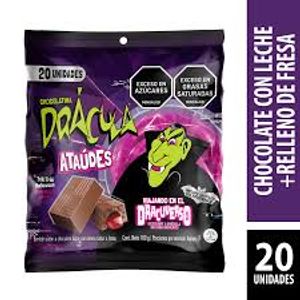 Chocolatina Drácula Ataúdes SUC 160 G