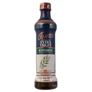 Aceite OLIVETTO Oliva Extra Virgen Multivariet (450 ml)