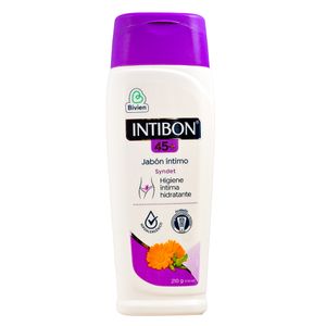 Jabon íntimo INTIBON syndet 45+ (210 gr)