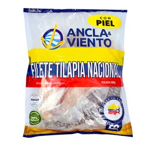 PEZ FILET TILAPIA NAL 600g ANCLA Y VIENT