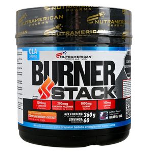 Burner Stack Nutramerican Sabor Uva X 360g