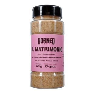 Sal Borneo Premium Pet Mix Pimientas El Matrimonio x 140 g