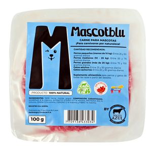 Res Carne Molida Mascotblu X 100 gr