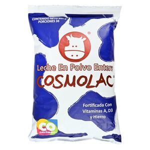 Leche COSMOLAC en polvo entera (900 gr)