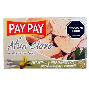 Atun Pay Pay Claro Aceite Oliva 111 g