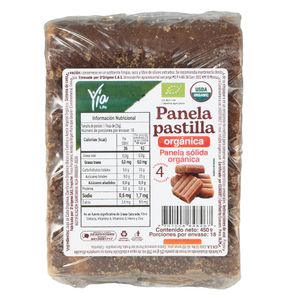 Panela Pastilla Organica Yia Life 450