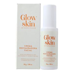 Crem Rest Fac Ross Delen Glow Skin 30 g