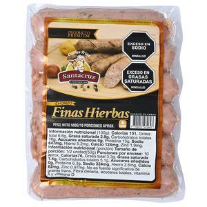 Chorizo Santa Cruz F/Hierbas 500 g