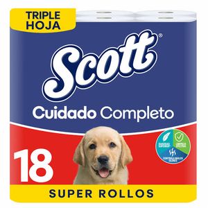 Papel higiénico SCOTT cuidado completo (540 mts)