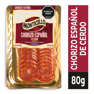 Chorizo Monticello Español 80 G