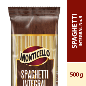 Pastas MONTICELLO spaghetti integral #5 (500 gr)