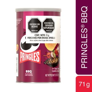 Papas Fritas Pringles BBQ 71g