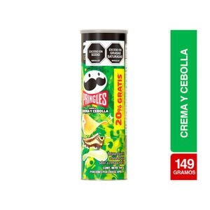 Papas Fritas Pringles Crema y Cebolla 149g