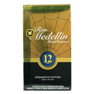 Ron Medellin Gran Reserv 12 A#Os 750 ml