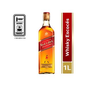 Whisky Johnnie Walker Red Label Escocés 1000 Ml