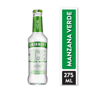 Smirnoff Ice Manzana Verde coctel listo para tomar botella 275 ml